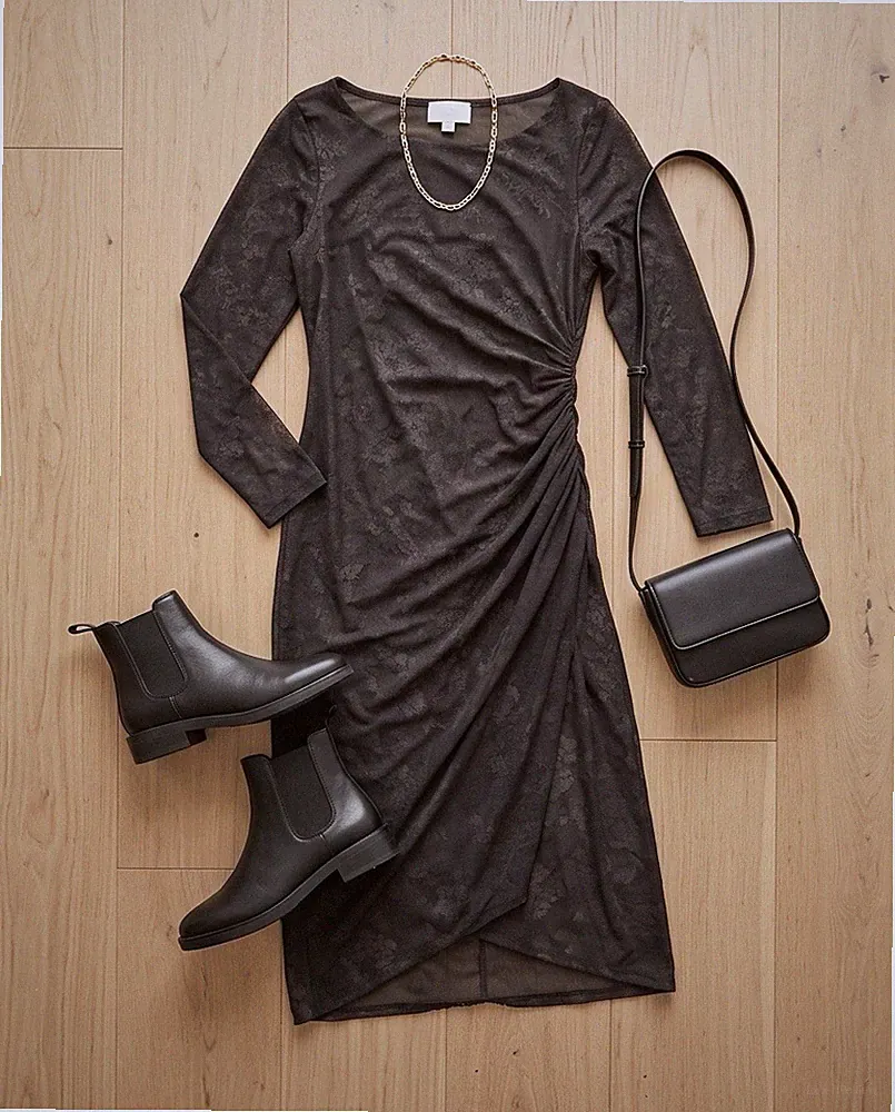 Reiss dunkelblau Spitze Midikleid Größe 10 gerafft figurbetont Hochzeit Gast Party schick