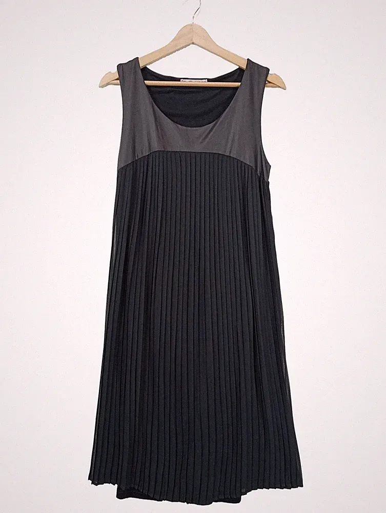 REKEN MAAR A-Linien Kleid Damen Kleid Gr. DE 38 schwarz Casual-Look