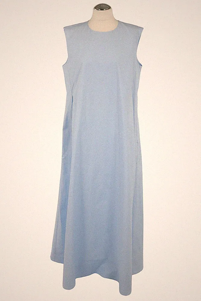 Remain Damen Kleid Gr. 38 Blau NEU A-Linie Maxikleid, Trägerkleid Dress