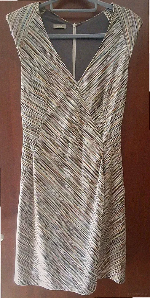 Riani Kleid Etuikleid Kofferkleid gestreift bunt Wickeloptik 40 L