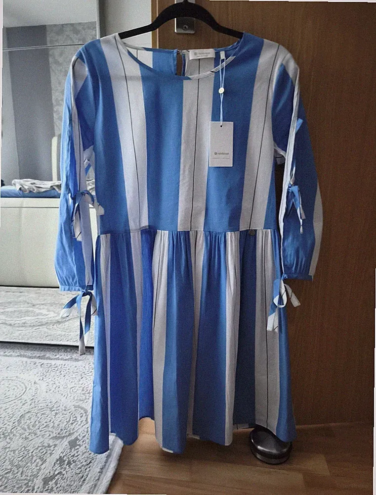Gestreift Hochzeitsgast Kleid