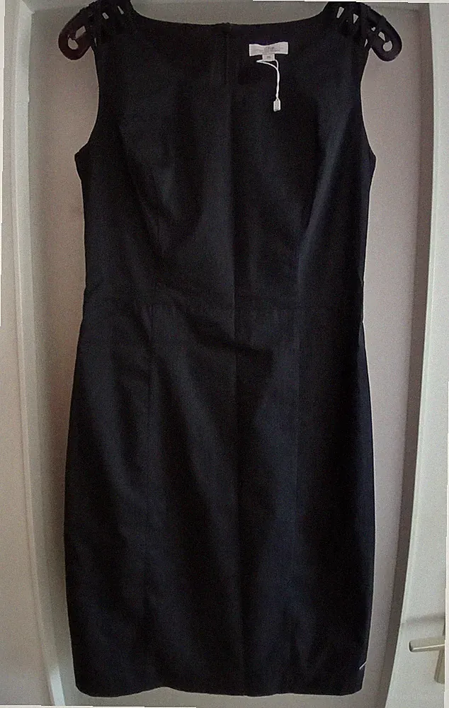 s.Oliver Damen Etuikleid dünn leicht Schwarz Gr. 36 ☆ NEU!