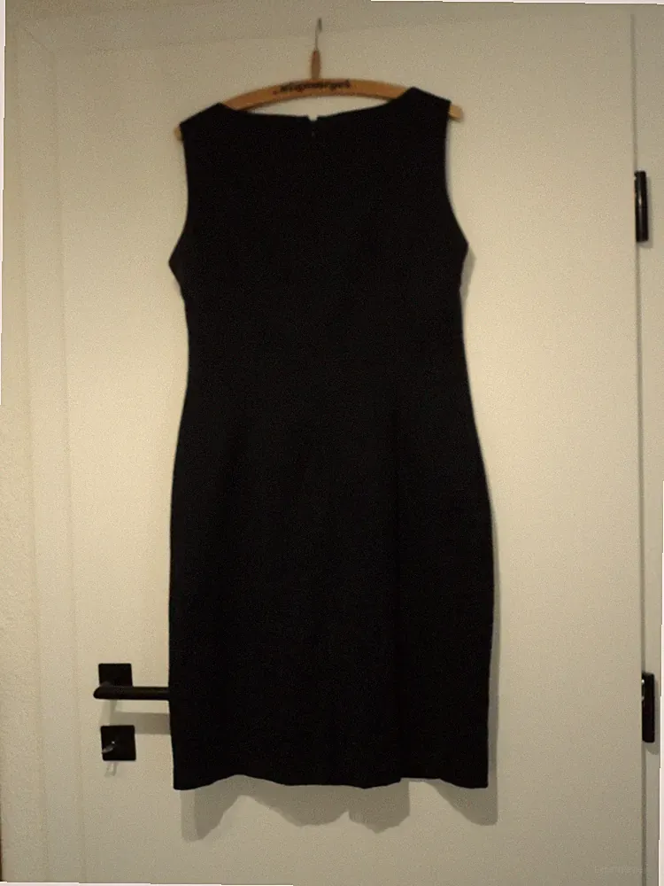 SA.Hara dkl blaues Kleid mit Muster,Größe 44, (fällt kleiner aus)