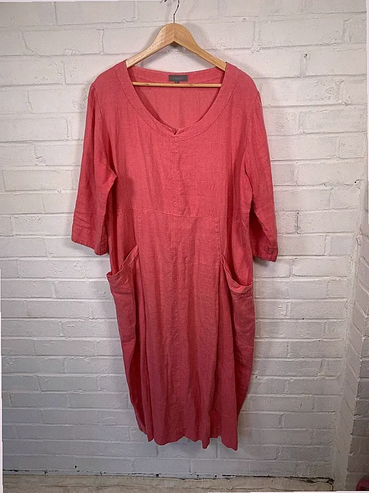Entspannt Etui kleid