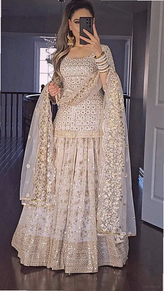 Salwar Party Kameez Konfektioniertes Kleid Anzug Indische Bollywood Kleidung...