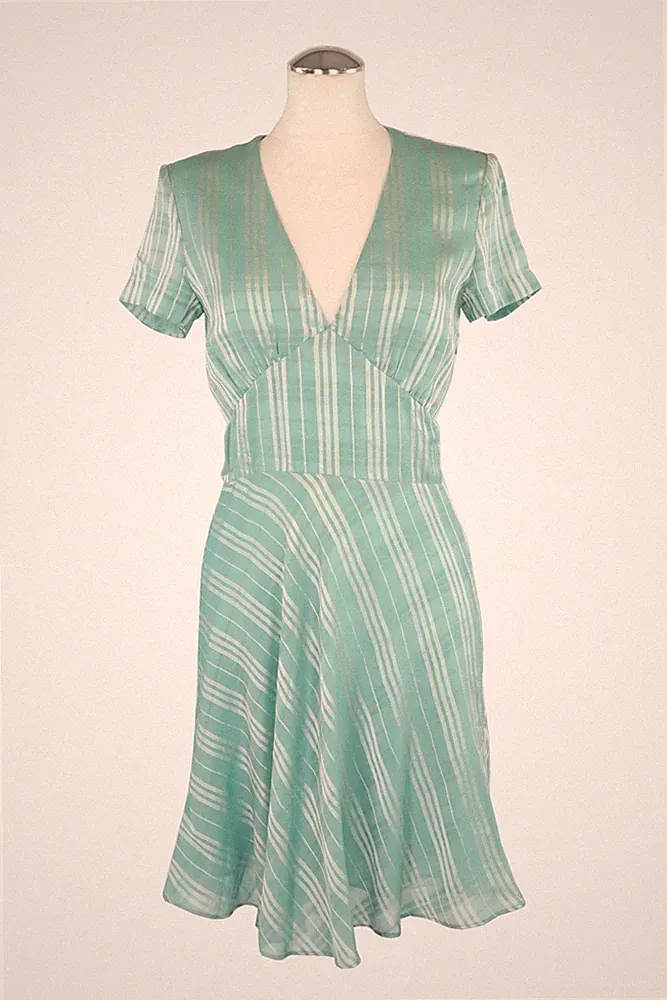 Samsøe & Samsøe Damen Kleid Gr. 34 (XS) Grün Kleid A-Linie Dress