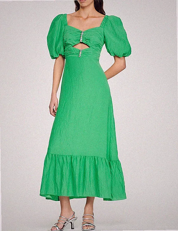 Sandro Paris Damen Kleid Gr. 34 FR / XS Strass SFPRO02951