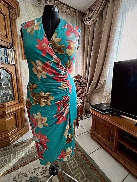 Schickes Damen-Etuikleid von Phase Eight Größe 16 Ozeanblau