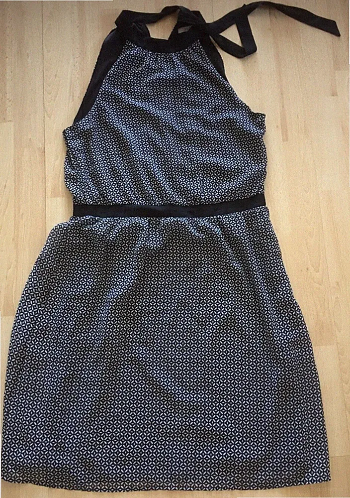 Beerdigung A Linien Kleid