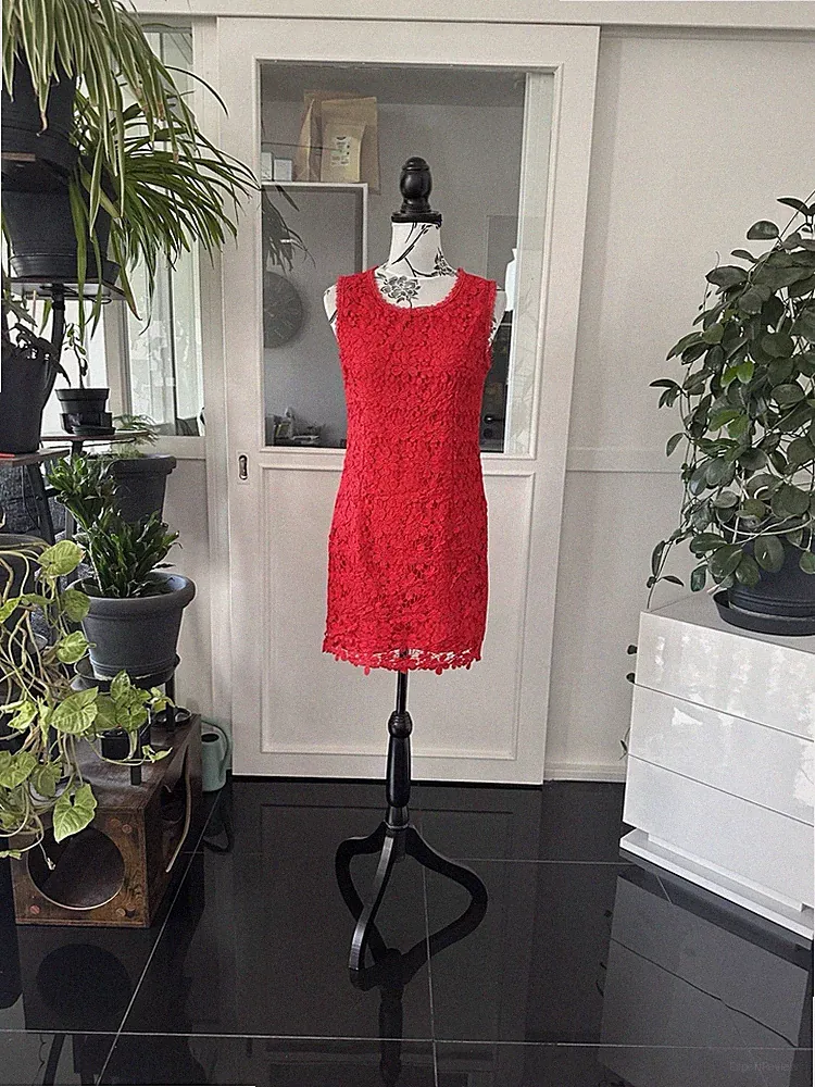 Schönes Kleid Damen Abendkleid Etuikleid Gr. L