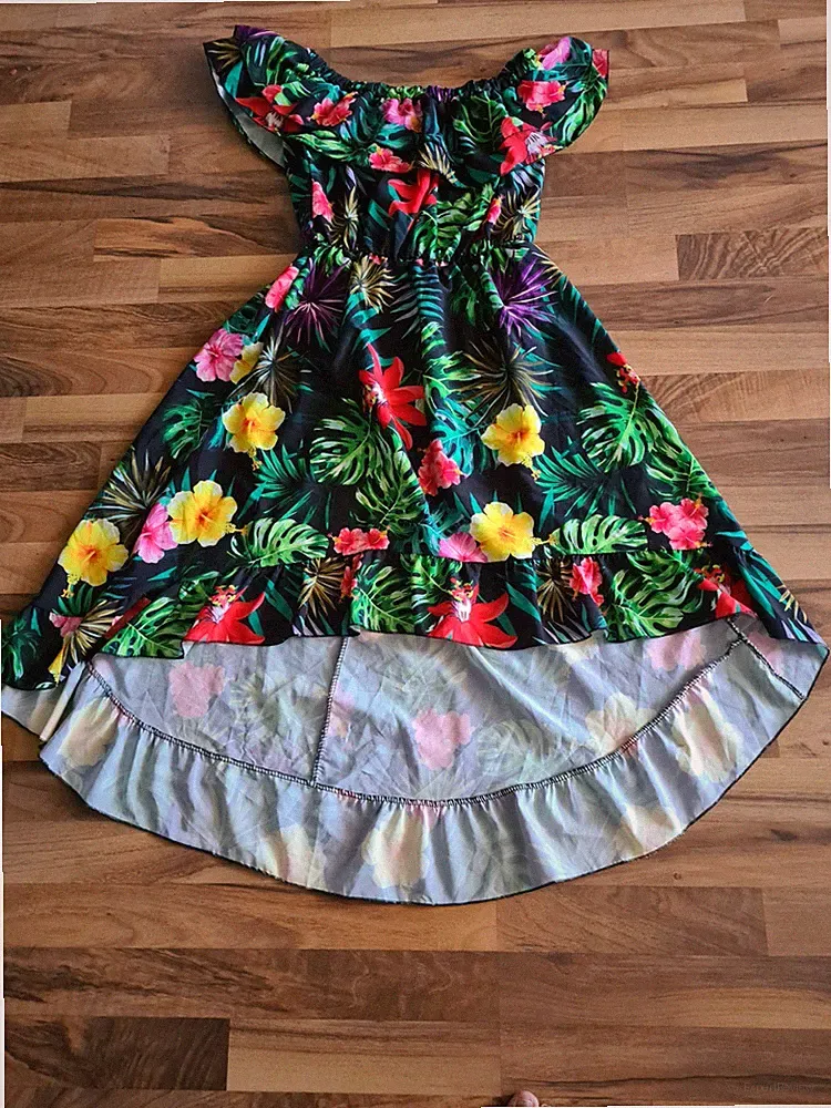Schönes Kleid ,one Size,ca.38-42,made In Italy,Viskose