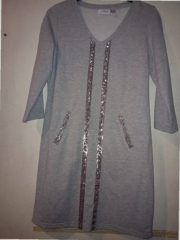 schönes lang-arm Kleid Gr. 36
