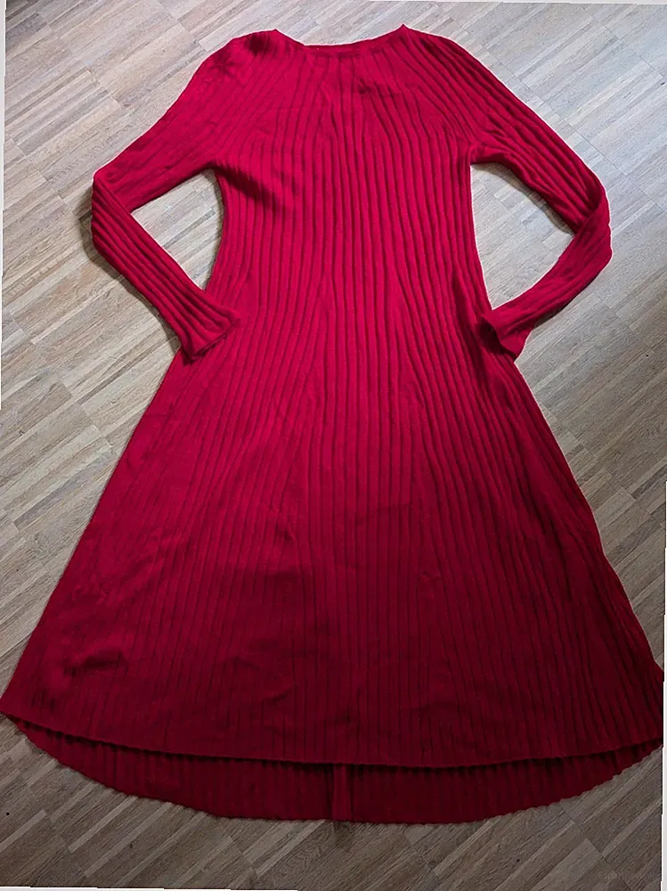 Woll-Hochzeitsgastkleid