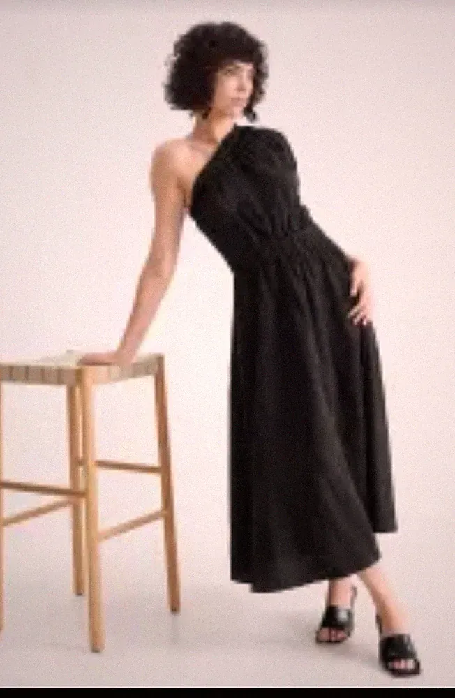 schönste schwarze Trendkleid für den Sommer C&A Gr 36 S