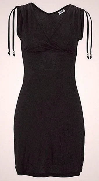 Schwarzes Damen Kleid elegant Gr. 38