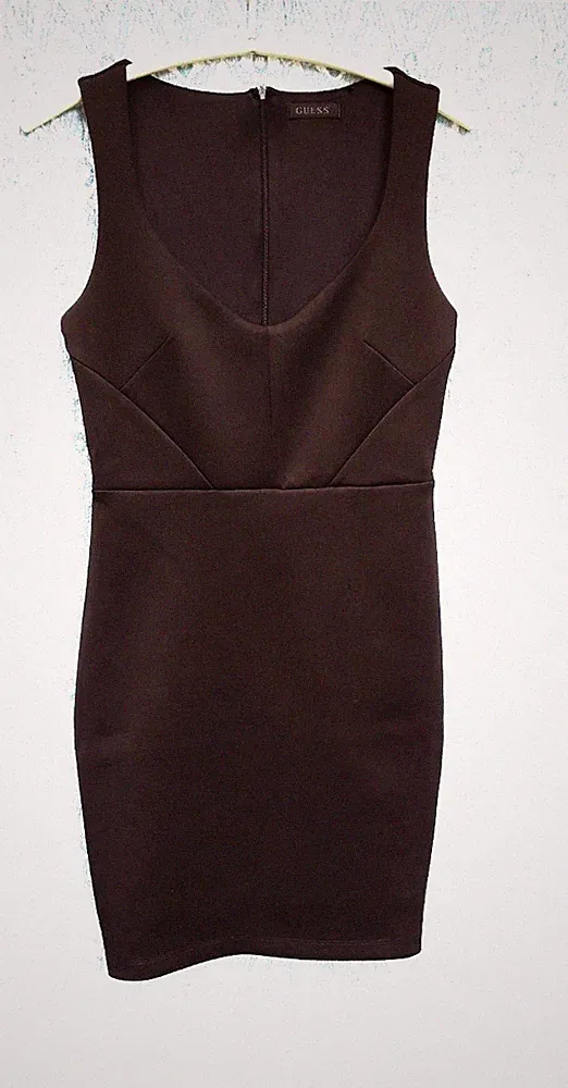 Schwarzes Etuikleid Guess Figurformend Kleines Schwarzes