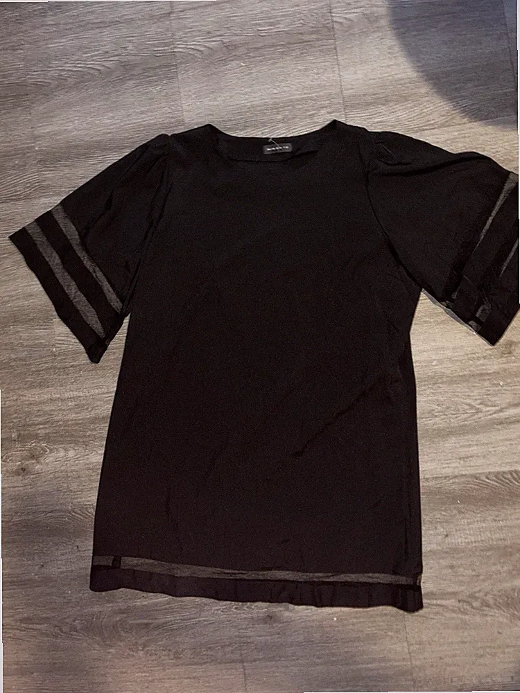 Schwarzes Kleid, A Linie, Gr.XXL, Neu!