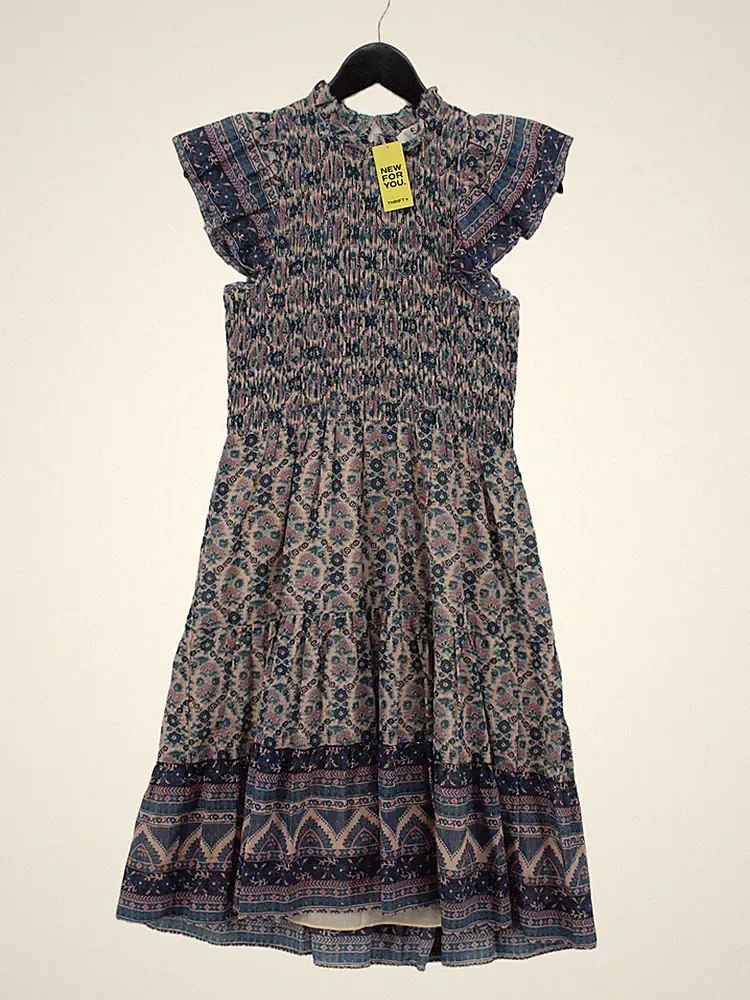 Sea (New York) A-Linien Midikleid UK4 in Blau