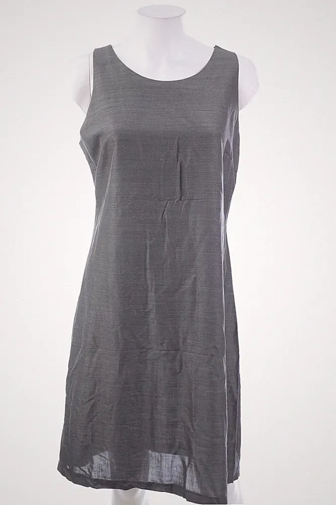 SECONDHAND Kleid Etuikleid Wolle 3XL D 40 grau