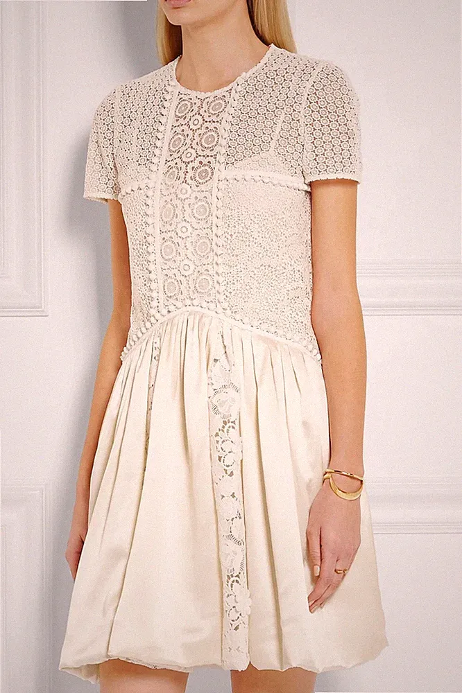 Sehr Schönes Burberry prorsum dress lace Kleid Spitze Gr. S 36