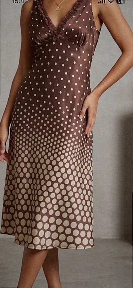 Seiden Kleid TED BAKER London Größe 1