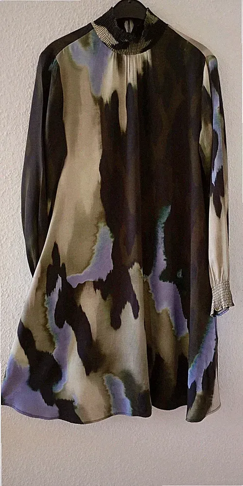 Smith & Soul Kleid Gr. XS/S/M Viskose A-Form AA 50cm Neu m. Etikett m. Fehler
