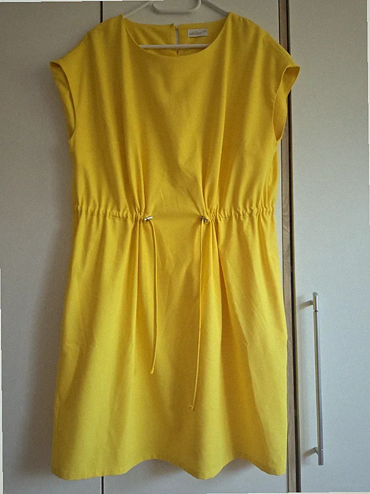 Sommer Etui Kleid, Kurzform , Gr 46