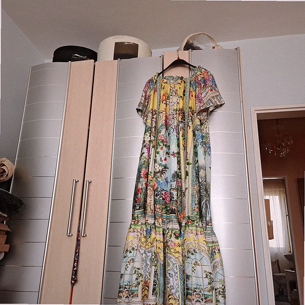 Sommer Urlaub Kleid In L-XL Größe