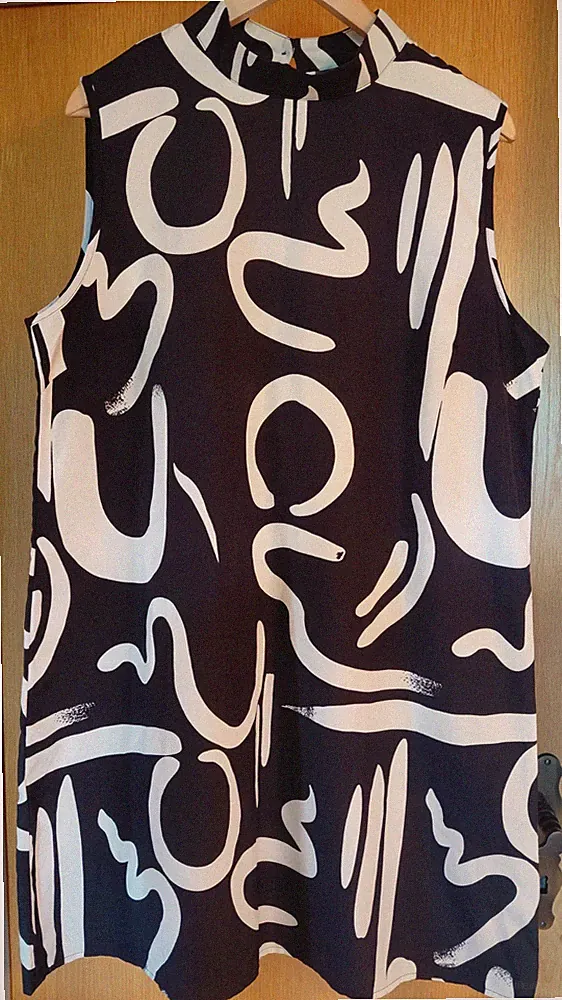 Sommerkleid A-linie Gr. 2XL