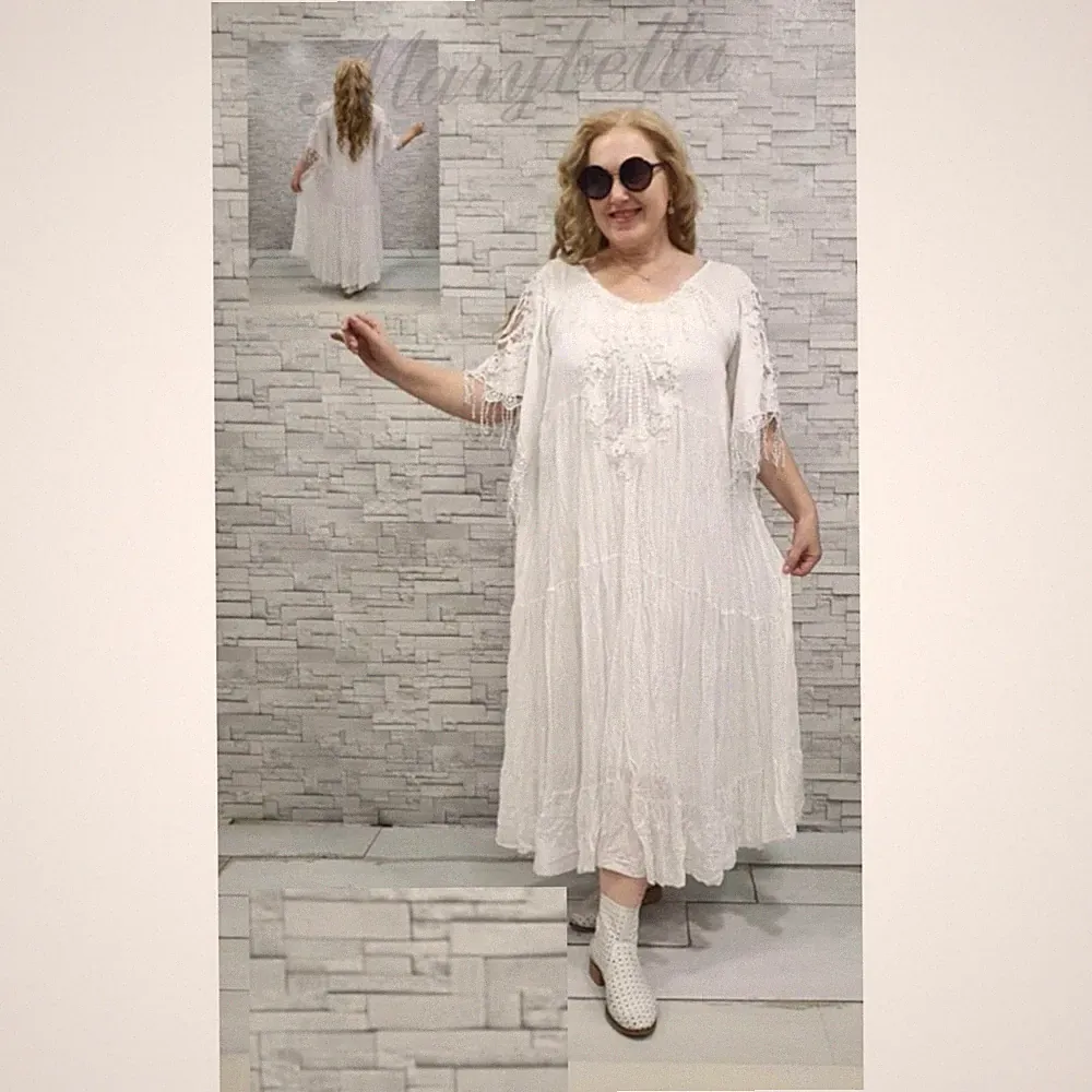 Sommerkleid/Brustumfang bis 110 cm/Einheitsgröße/Strandkleid/Neu mit Etikett