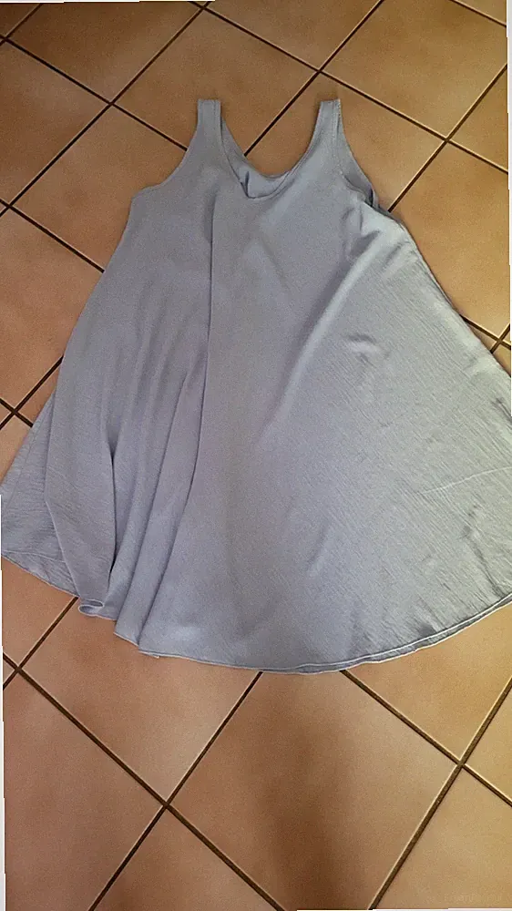 Sommerkleid/ Italien, Neu, Hellblau, Gr.XL/ XXL