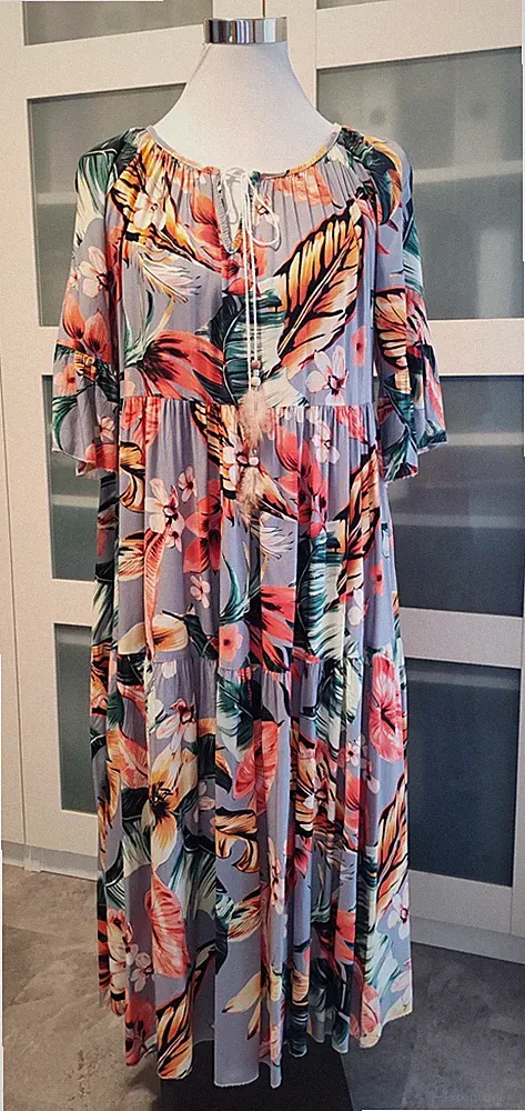 Sommerkleid Kleid bunt Gr. 38 - NEU