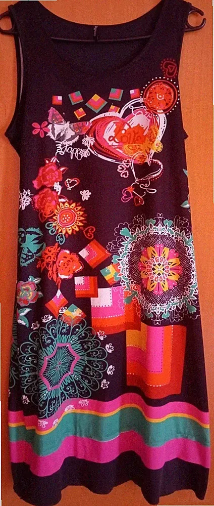 Sommerkleid Laura Torelli Fashion Gr. S