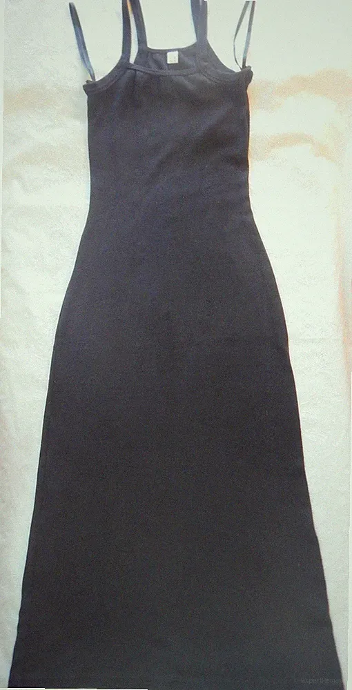Sommerkleid Partykleid Etuikleid Kleid Spaghettiträger schwarz Gr. S 32
