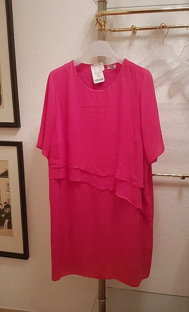 SOMMERMANN tolles Kleid*Cocktailkleid🎀Party*Weihnachten*Silvester🎄Gr. 52🎀Pink