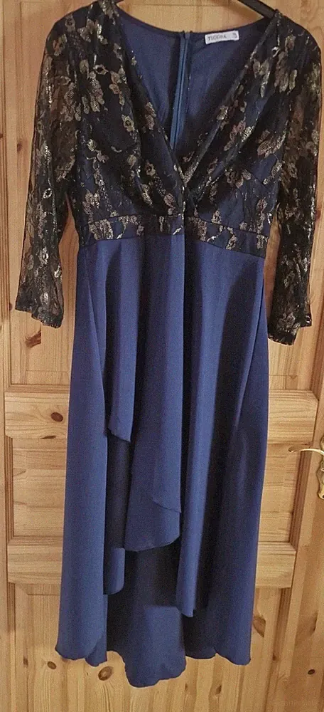 Stilvolles Abend-/Ballkleid für Hochzeiten, Abiball, Partys Gr. 46 Neu!!!