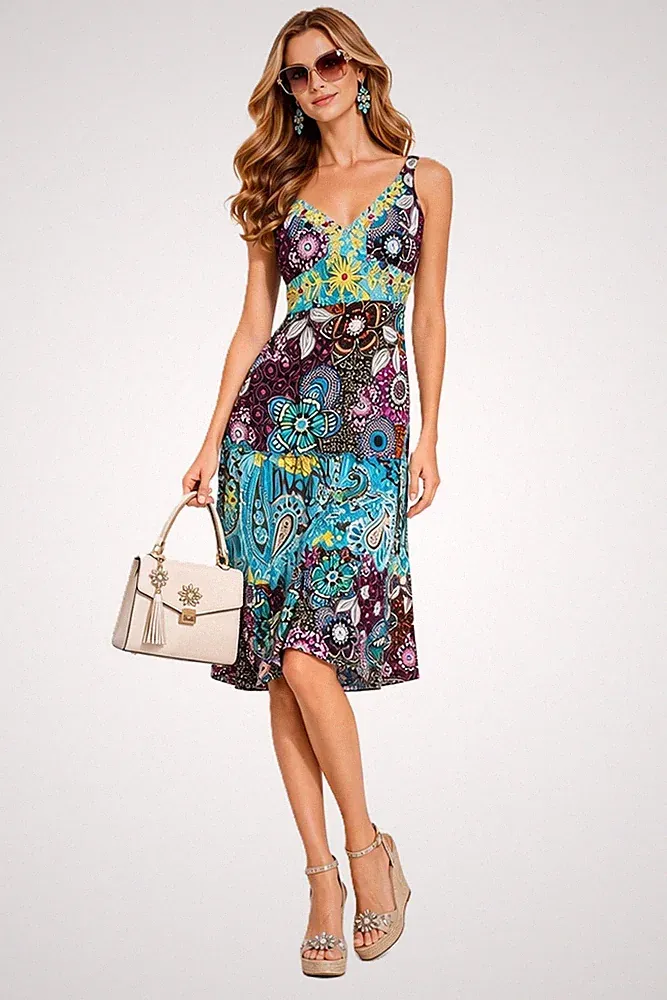 STUFEN KLEID MULTICOLOR GR. 46, GR. 48 0711568707