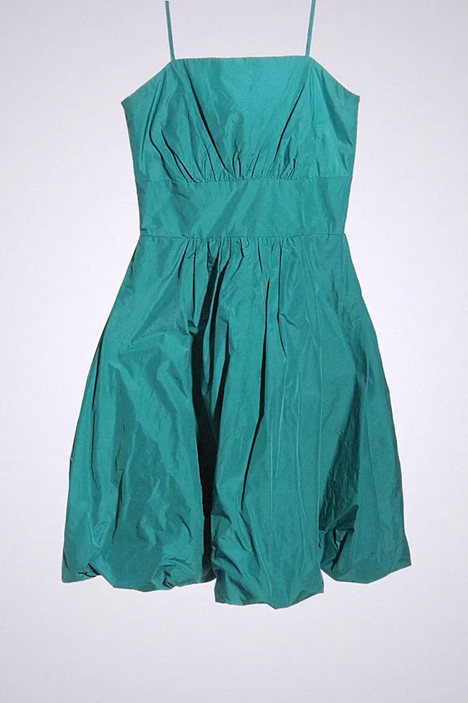 SWING A-Linien Kleid Damen Kleid Gr. DE 32 türkis Elegant