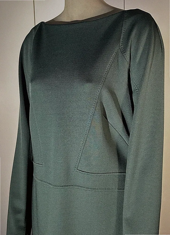 Talbot Runhof Cocktailkleid dunkelgrün Gr. 42