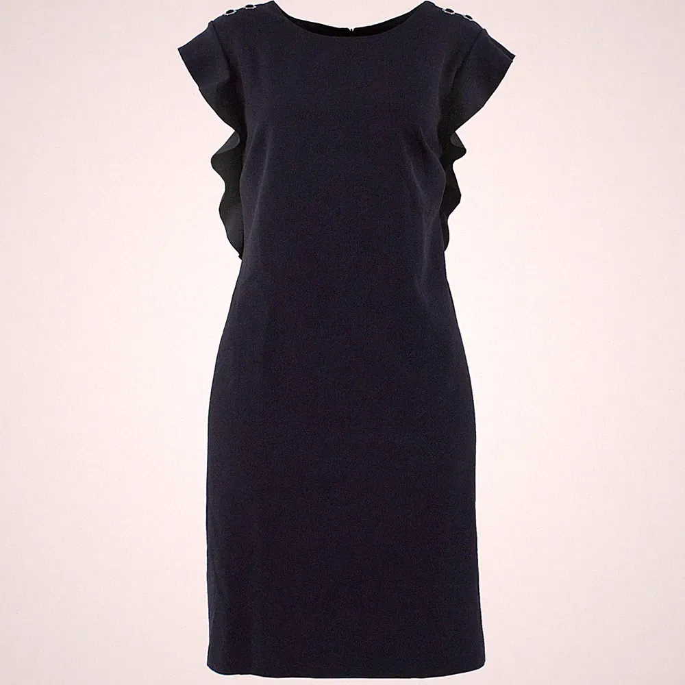 TALK ABOUT Damen Etuikleid 180027 Beautiful Minds Dunkelblau / 40 / Kleid