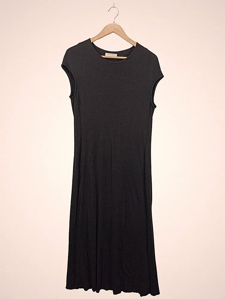 TIGER OF SWEDEN A-Linien Kleid Damen Kleid Gr. DE 40 schwarz Casual-Look