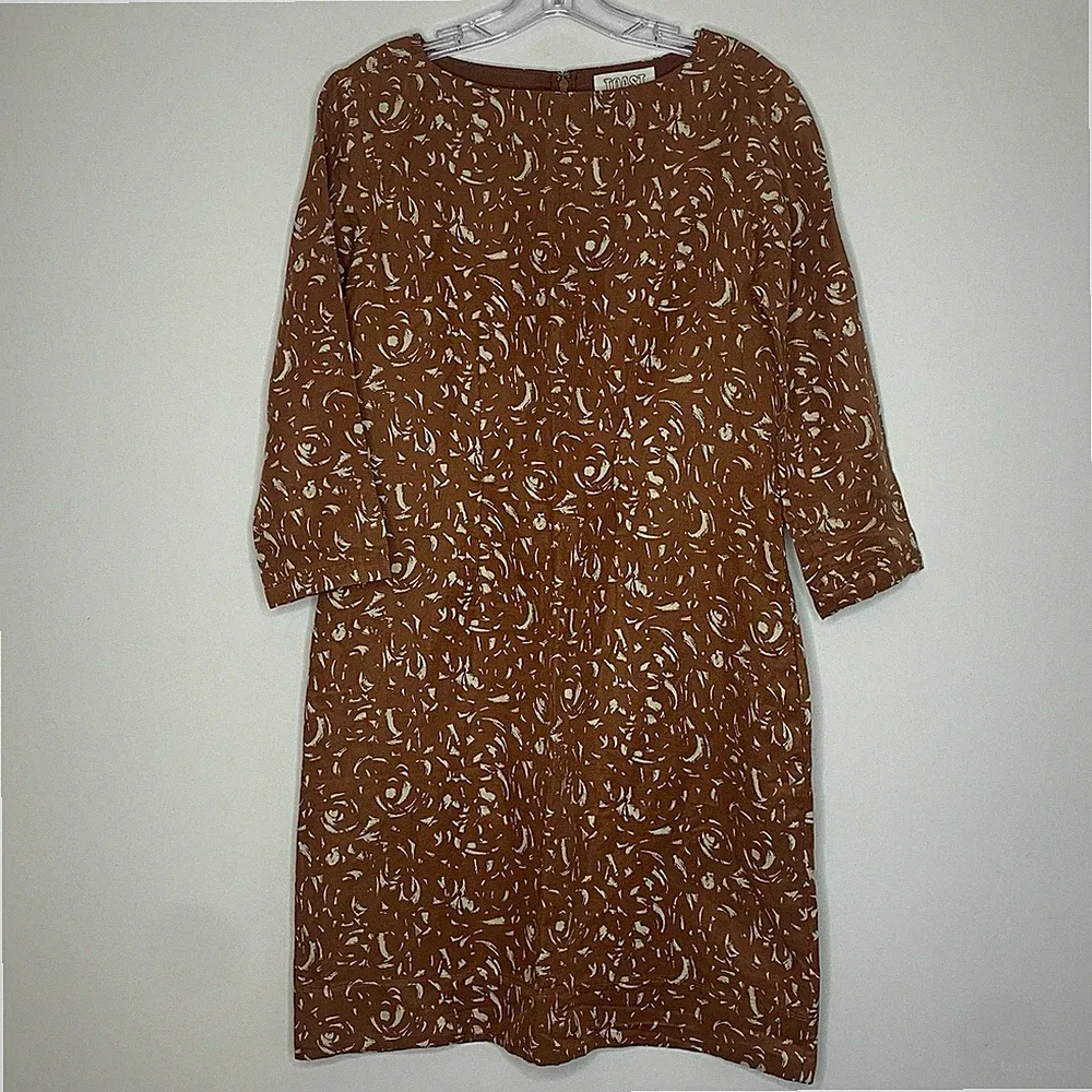 Rohseide Etui kleid