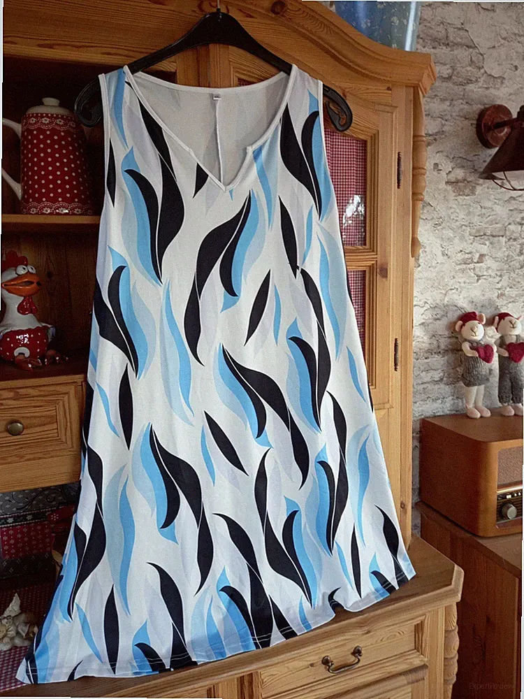 Tolles Sommerkleid/Kofferkleid Gr. 4XL (ca. 48-52) (101)