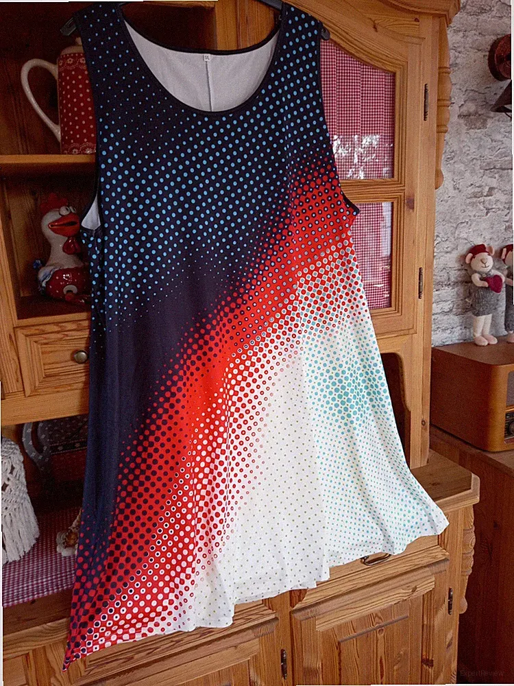 Tolles Sommerkleid/Kofferkleid Gr. 5XL (ca. 50-54) (104)