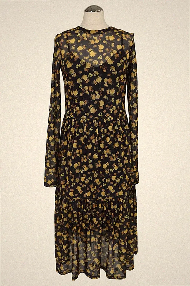 Tommy Hilfiger Damen Kleid Gr. 36 Mehrfarbig Kleid A-Linie Dress