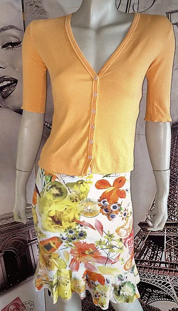 Träumchen Kleid Zweiteilig 👸 Marc Cain Sport‘s Rock Shirtjäckchen 34 36 N2