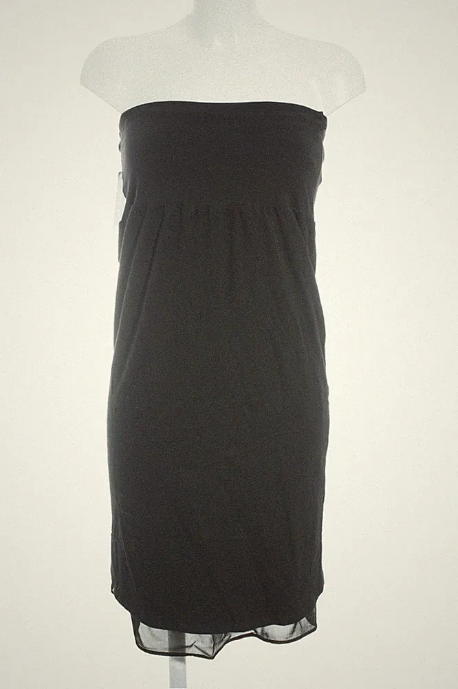TRANSIT PAR-SUCH Schlauchkleid Damen Kleid Gr. DE 36 schwarz Beach-Look