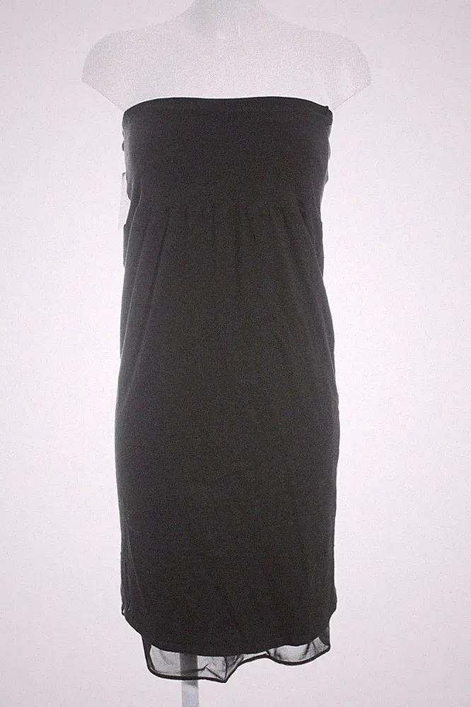 TRANSIT PAR-SUCH Schlauchkleid Damen Kleid Gr. DE 36 schwarz Beach-Look
