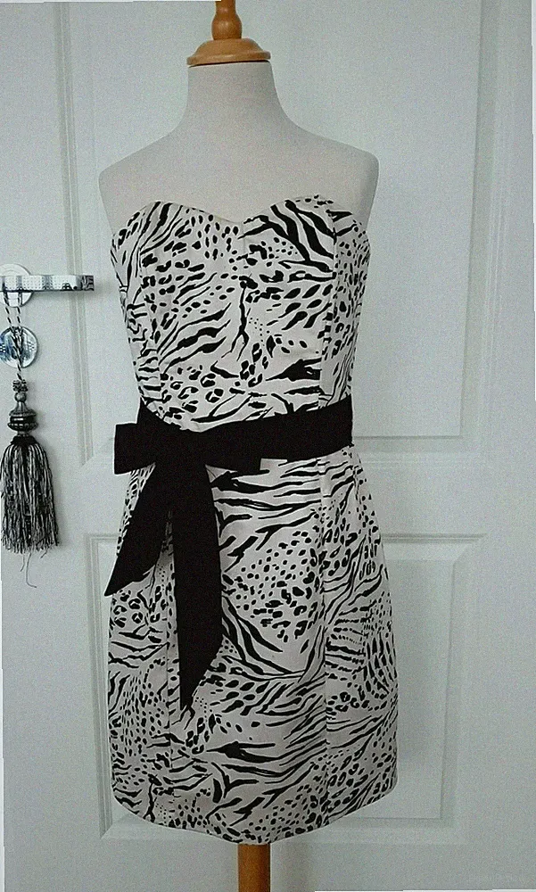 Traumhaftes H&M Sommer Bandeau Etui Kleid Gr. 12 36 38 152 164 168 next asos