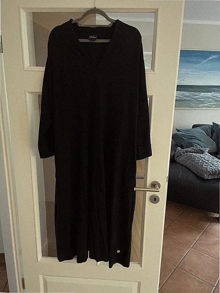 Ulla Popken Selection A-Linien Midi Punto Kleid, 54/56/58 Top